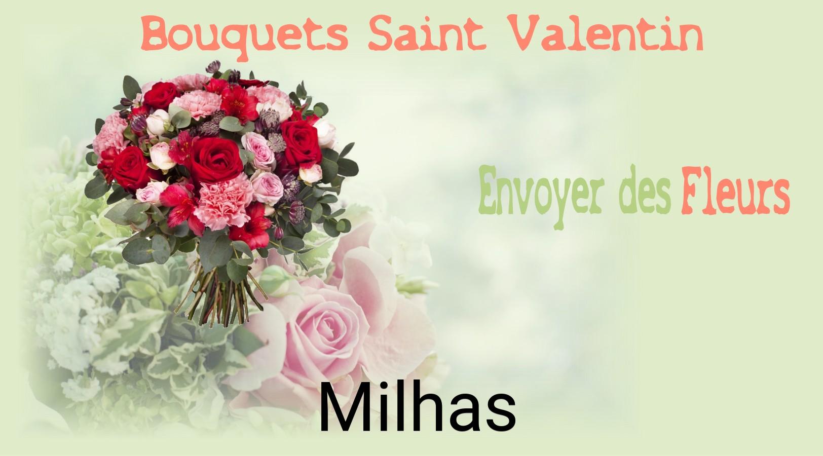 Roses de Saint-Valentin livrées à Milhas