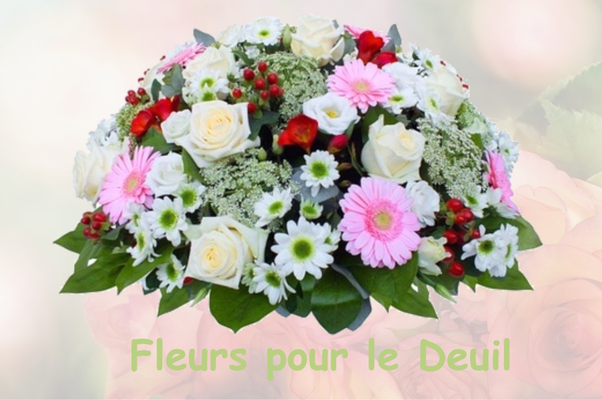 fleurs deuil MILHAS